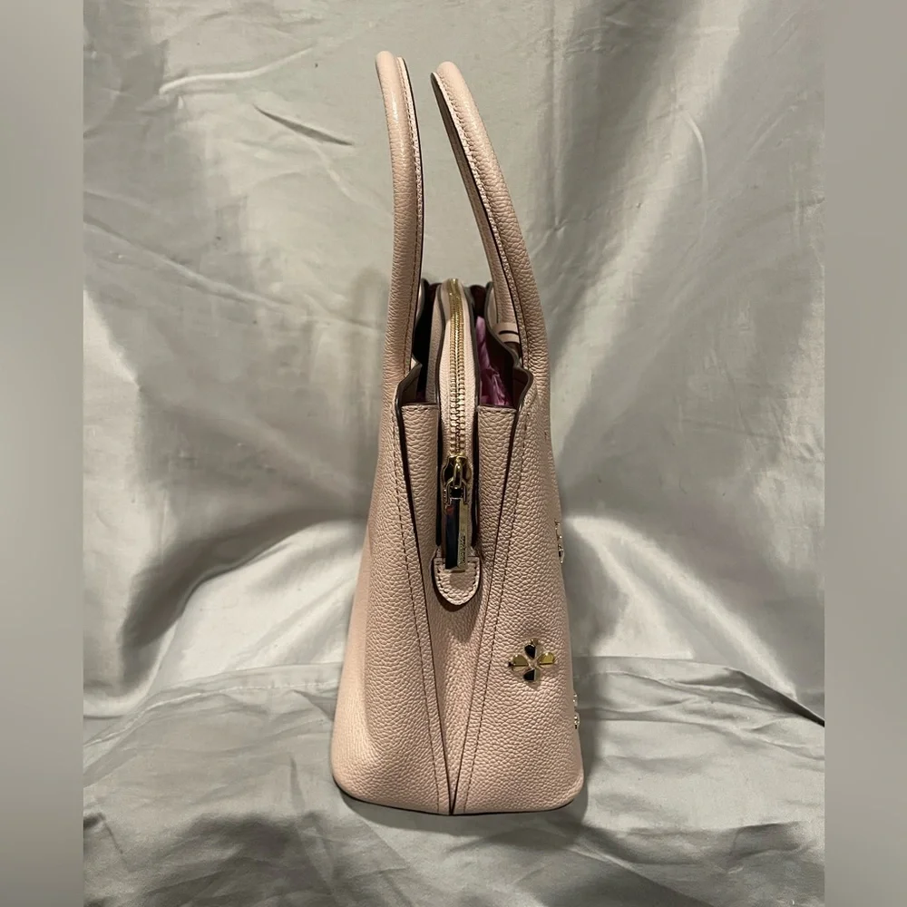 Kate Spade Pink Satchel with Gold Accents - Picture 6 of 16
